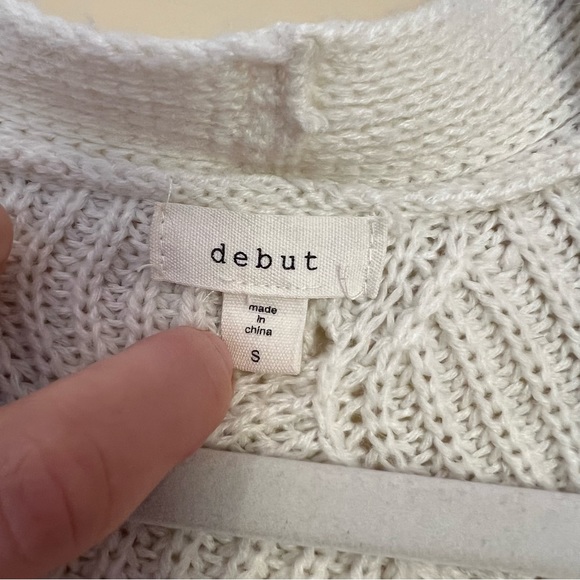 Debut Boho Open Knit Cardigan - Picture 5 of 5